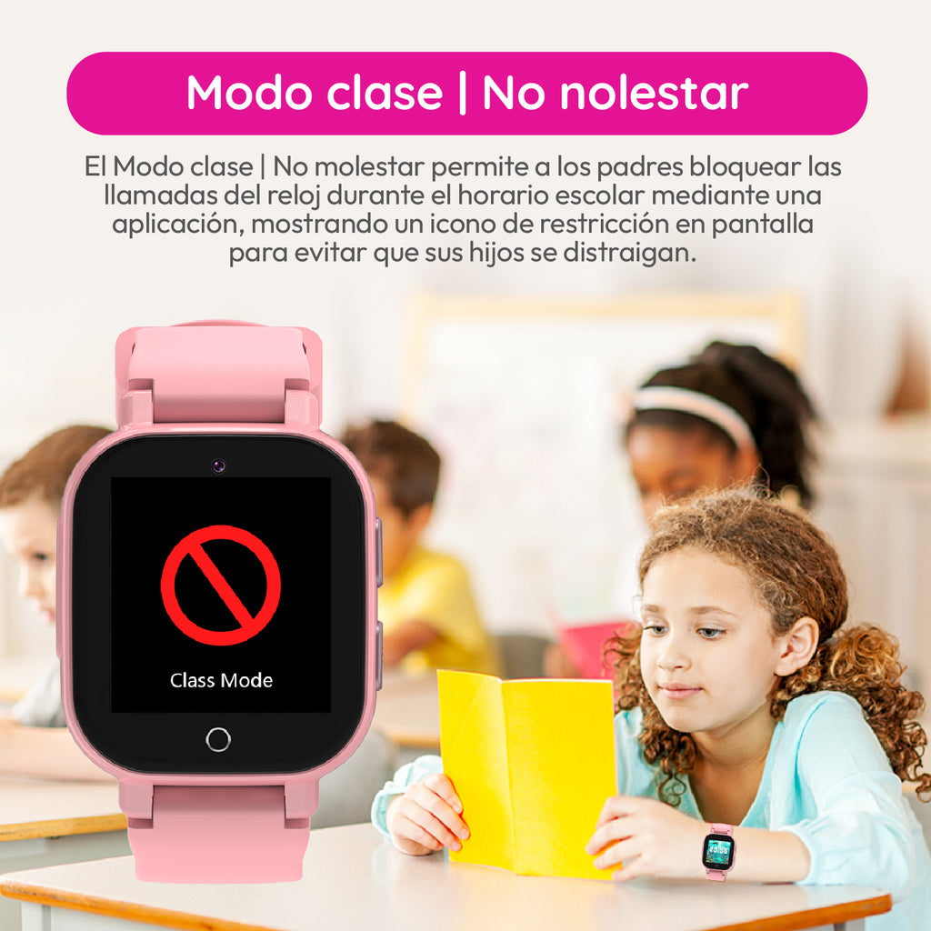 Tikijoy Smartwatch Infantil 4G - Localización GPS y Videollamada - Azul claro