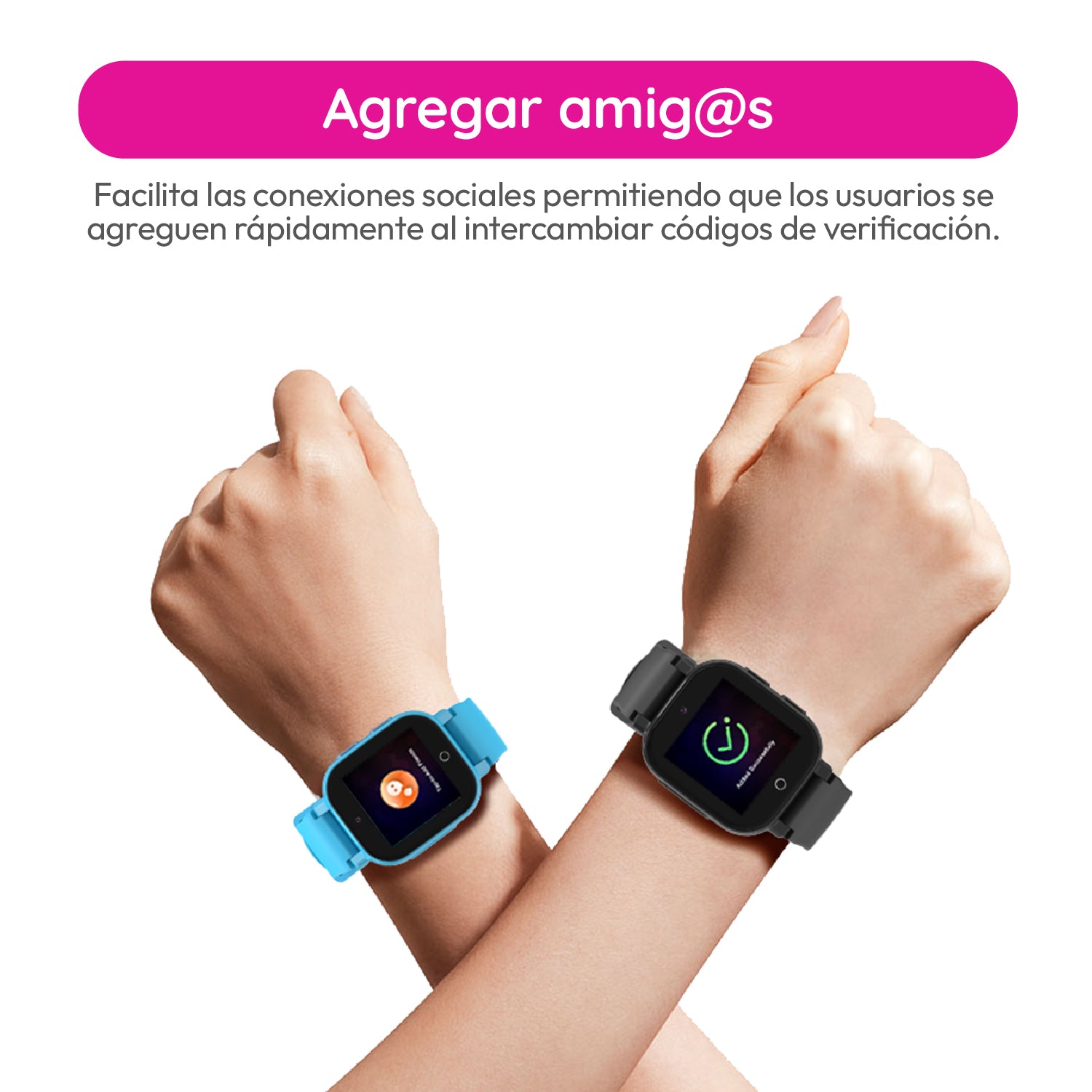 Tikijoy Smartwatch Infantil 4G - Localización GPS y Videollamada - Azul claro